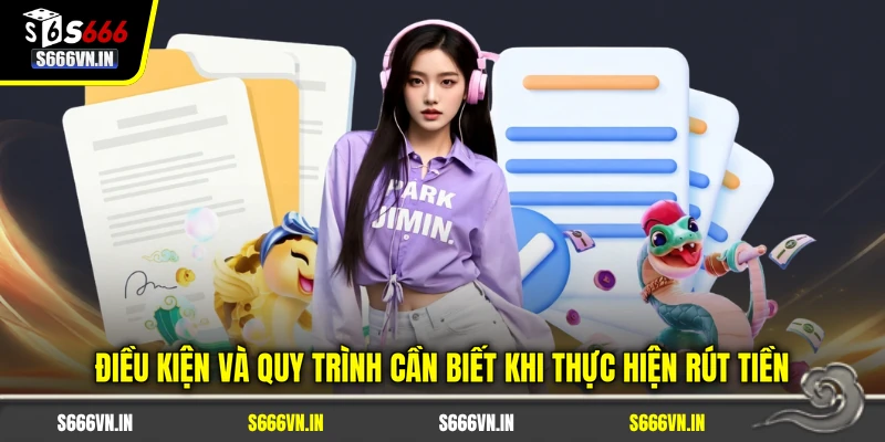 Điều kiện và quy trình cần biết khi thực hiện rút tiền S666